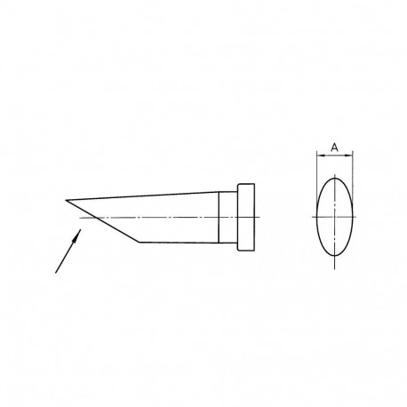 LT DD 45 SOLDERING TIP 4.0 MM