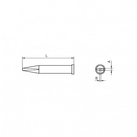 Kolviots XT-AL  lühike 1.6x1.0mm WSP-120