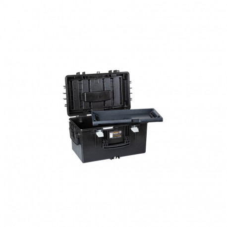 Tool case 585x368x348mm, removable tray, 4.79kg