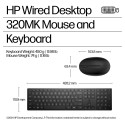 "Wired Desktop 320MK Mouse and"