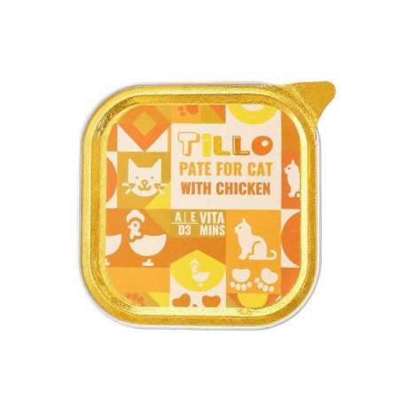 TILLO kasside märgtoit kanapasteet 100g