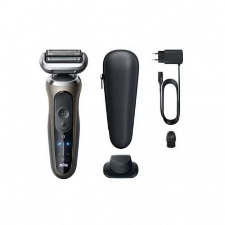 Braun habemetrimmer Series 7 72-C1200s roostevaba teras, must, pronks