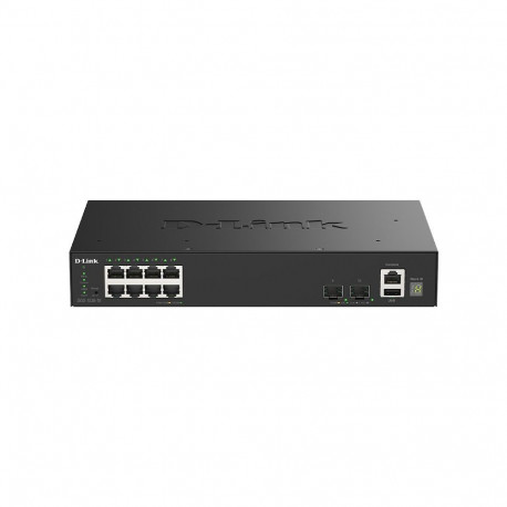 Smart Managed Switch DGS-1530-10/E 8 Ports GE + 2 Ports 10G SFP+