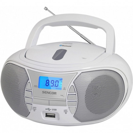 SPT 2700 WH CD/BT/MP3/USB/FM-raadio