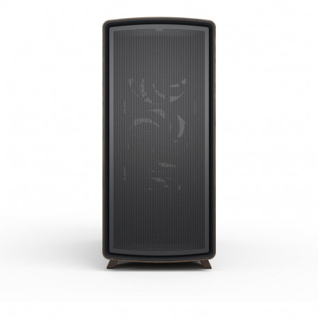 Fractal Design arvutikorpus Summit ATX heleda tooniga karastatud klaasiga, must