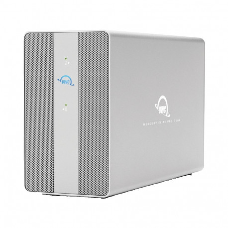 OWC korpus Mercury Elite Pro Dual 3-pordise USB-jaoturiga 0GB