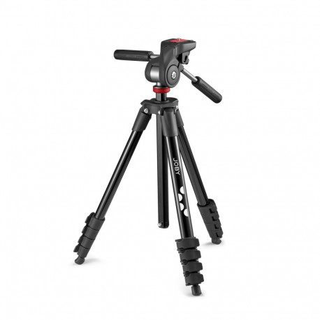 Tripod - Joby Compact Advanced Lightweight Portable Adjustable Legs Black