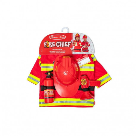 MELISSA & DOUG Tuletõrjuja kostüümi komplekt
