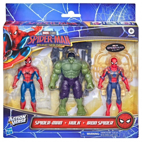 SPIDER-MAN Brand New Day Figure Team Up Multipack 11,4 cm