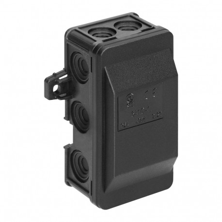 Puszka natynkowa 90x45 Klik, IP54, must