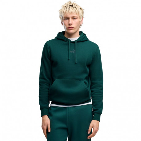 Puma meeste kapuutsiga dressipluus ESS Small No.1 Logo 692914 70 M, roheline