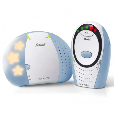 Alecto DECT beebimonitor täieliku ECO-režiimiga, ilma kaamerata, sinine