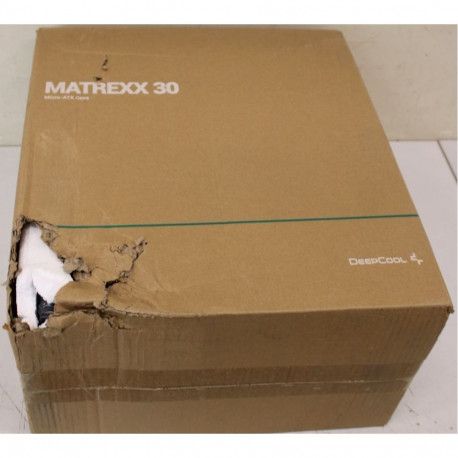 Deepcool SALE OUT. MATREXX 30 SI computer case (steel side panel) | MATREXX 30 SI | Micro ATX | ATX 