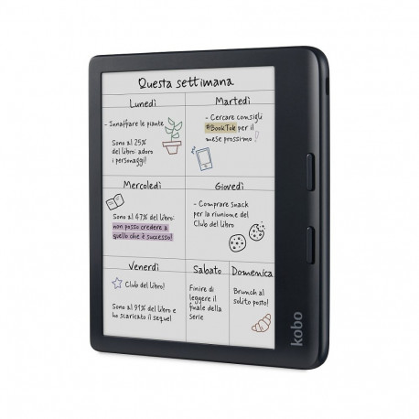 Kobo e-luger Libra Colour 32GB 7", must
