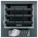 Extralink patch-paneel CAT6 STP V2, 24 porti