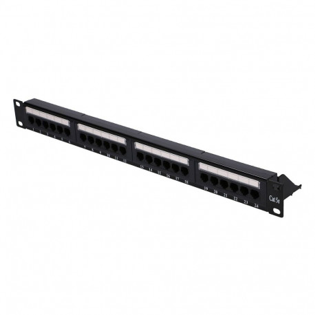"Extralink CAT5E UTP V2 Patchpanel, 24 Ports"