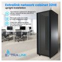 Extralink serverikapp 32U 600x800 püstine, must
