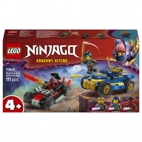 "Ninjago - Action-Autorennen: Rogue vs. Drix--71840"
