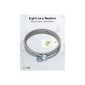 goobay LAN-kaabel CAT6A 1m, hall
