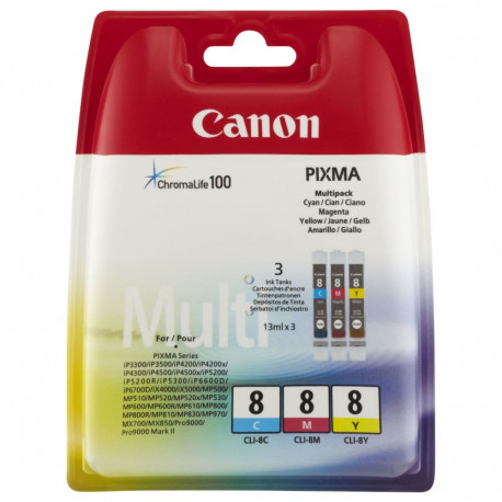 "Canon CLI-8 Multipack C/M/Y"