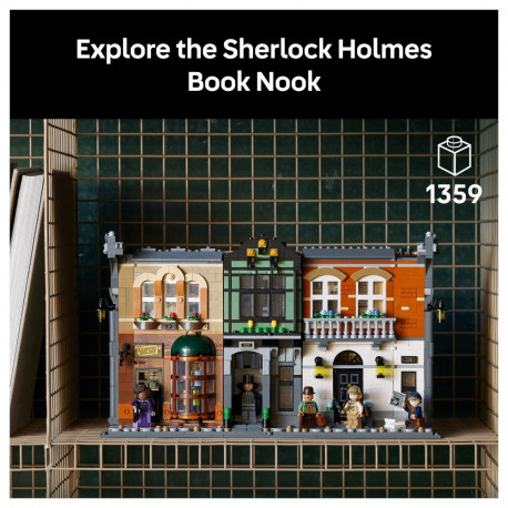 LEGO Icons – Sherlock Holmes: raamatuhoidja