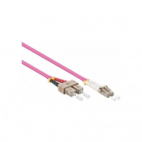 "Fiber patch cable LC-SC OM4"