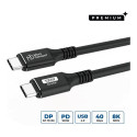 "USB-C to USB-C cable 0.5m"