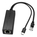 "1000Mbit POE Splitter USB-C"