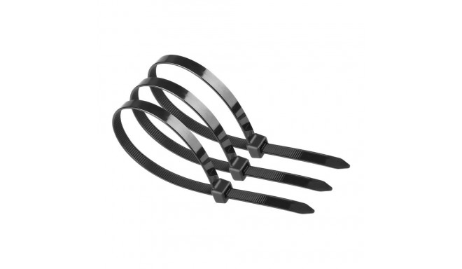 "Cable tie 100pcs Black. 203mm"