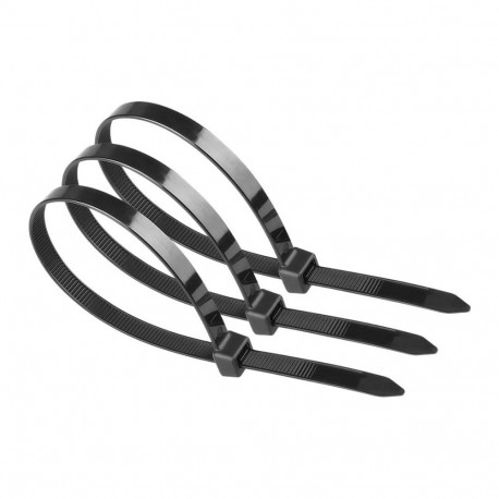 "Cable tie 100pcs Black, 280mm"