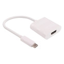 USB-C HDMI-le, valge