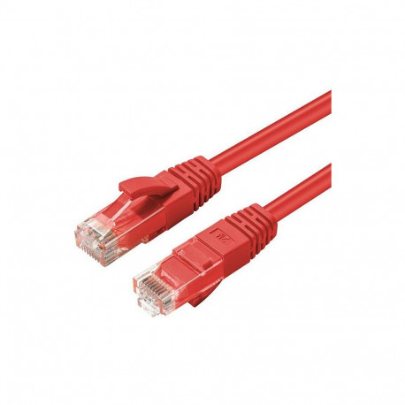 "CAT6A UTP 3m Red LSZH"