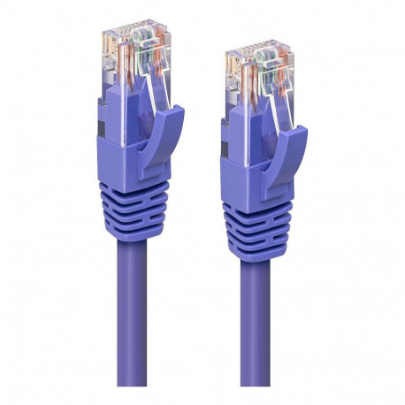 CAT6A UTP 1m LSZH, lilla