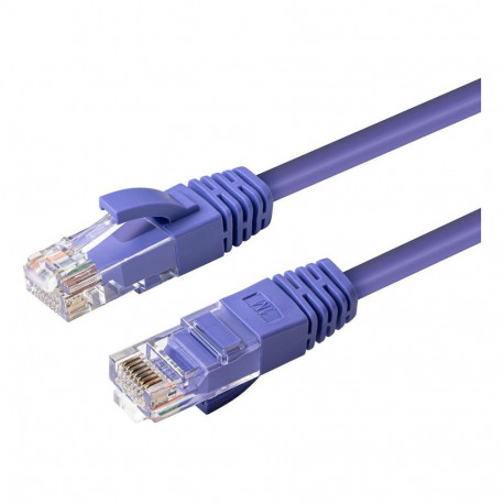 "CAT6A UTP 3m Purple LSZH"