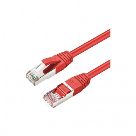 CAT6A S/FTP 0.25m LSZH, punane