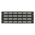 "4U 19inchSCREW TYPE VENTED BLANK PANEL BLACK"