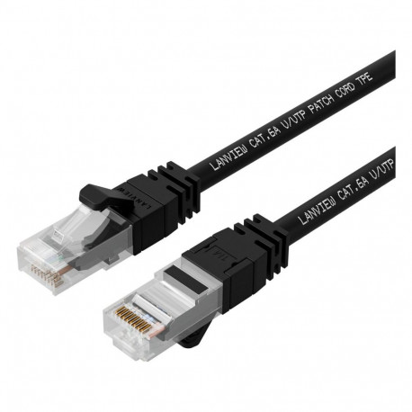 "CAT6A UTP 5m Black LSZH HIGH-FLEX"