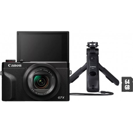 Canon PowerShot G7 X Mark III Vlogger Kit, black