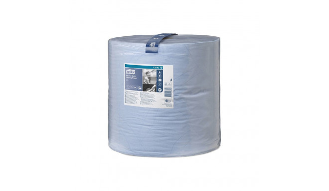 "Putztuchrolle 2-lagig blau"