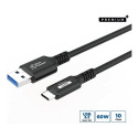 "Premium USB-C to USB-A cable"