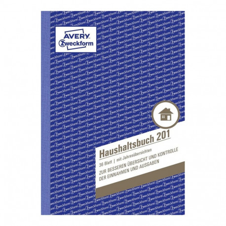 "AVERY Zweckform Haushaltsbuch Formularbuch 201, 1 St."