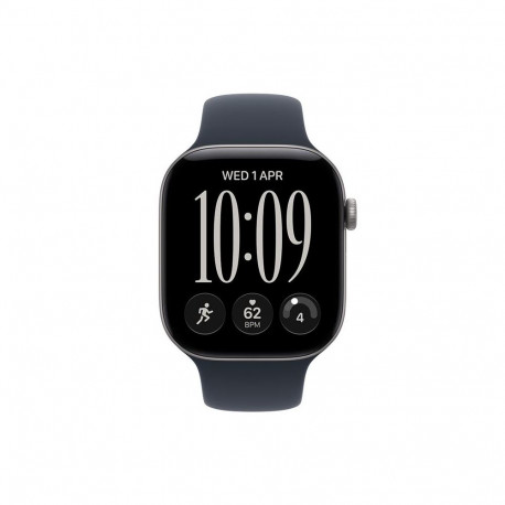 Apple Watch 12 GPS 46mm Space Grey Alu, Blue Sport Band - M/L