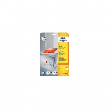 "AVERY Zweckform Etiketten 6175 weiß 105,0 x 48,0 mm"
