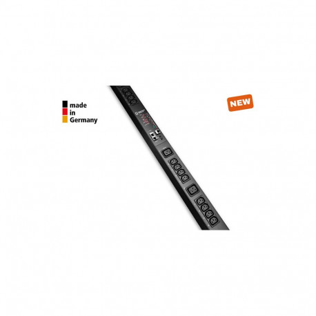 "GUDE EPC 87-1310-18 30-fach switched & metered PDU, vertikaler Einbau 0HE, schwarz, 170 cm"