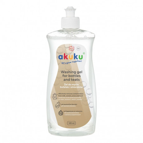 Akuku Washing liquid for teats and bottles 500ml A0712