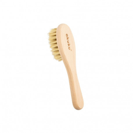 Akuku Wooden brush with natural bristles A0669