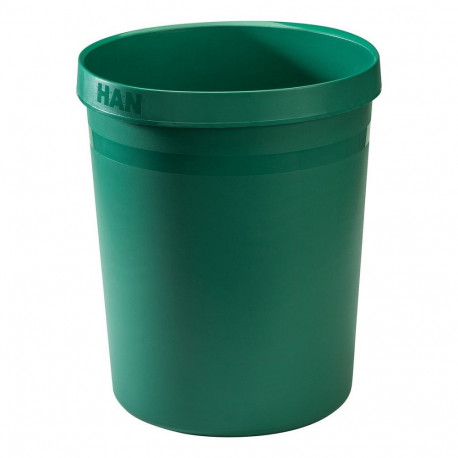 "HOME HAN Papierkorb 18,0 l grün"
