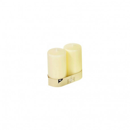 "CANDLE PAPSTAR Stumpenkerze 15 cm elfenbein"