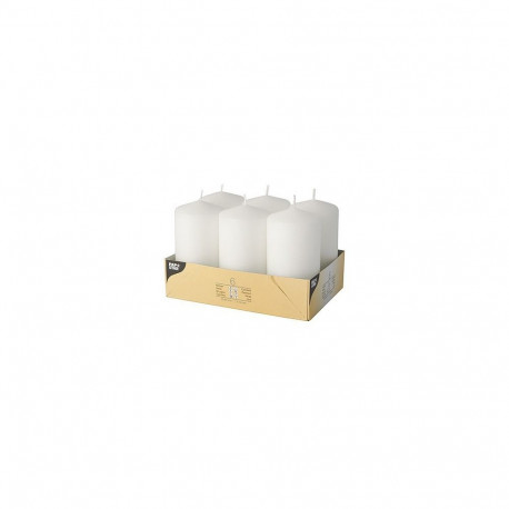 "CANDLE PAPSTAR Stumpenkerze 11.5 cm weiß"