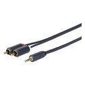 3.5MM - 2 X RCA M-M